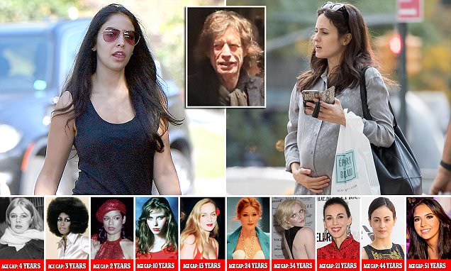 Rocker Gaek Mick Jagger dan Kekasih Barunya, Selisih 44 dan 51 Tahun